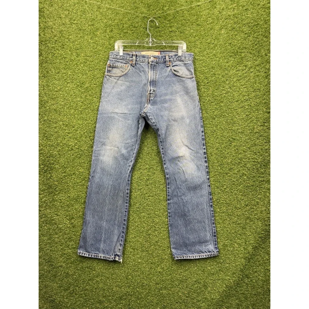 Levis 517 Jeans Mens 33x30 Blue Bootcut Denim Pants Western Cowboy Work Cotton